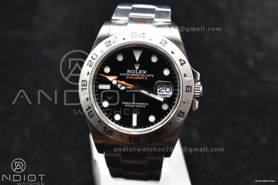 Bracelet VR3285 Best Black on CHS GMF WellDesigned II Edition 226570 904L Dial 847 42mm 1:1 Explorer Black SS 1221